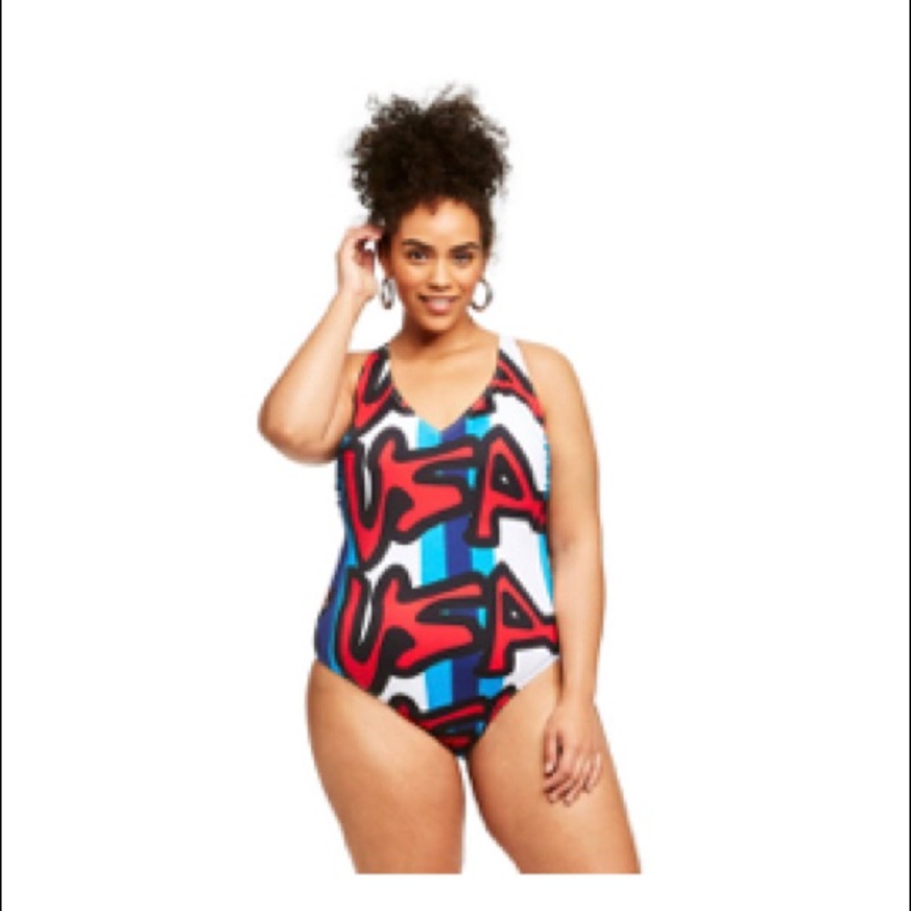 Stephen Sprouse “USA Graffiti” swimsuit